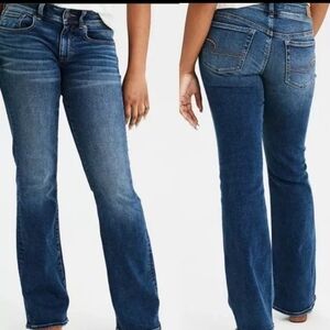 American Eagle Artist Flare Jeans With Stretch Size 8 Tall
